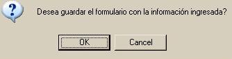 mensaje guardar formulario